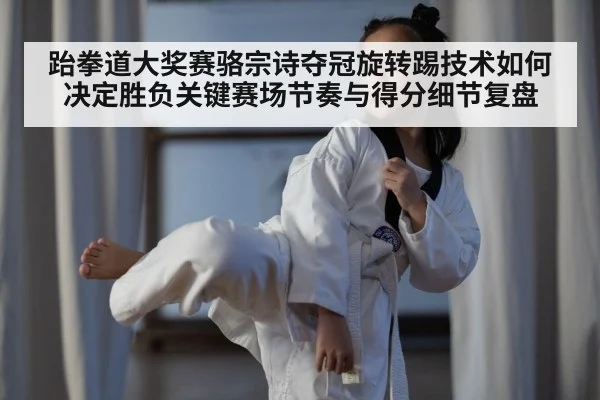 taekwondo spinning kick action